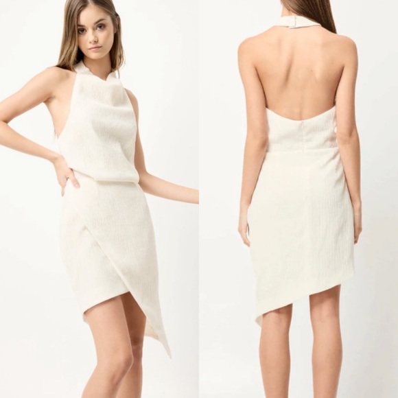 NWT ELLIATT x Free People Keilani Dress in Ivory / Vacation, Chic / Size Medium - Picture 1 of 9